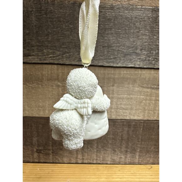 Snowbabies Dept. 56 I Love You Christmas Ornament in box - Picture 2 of 4